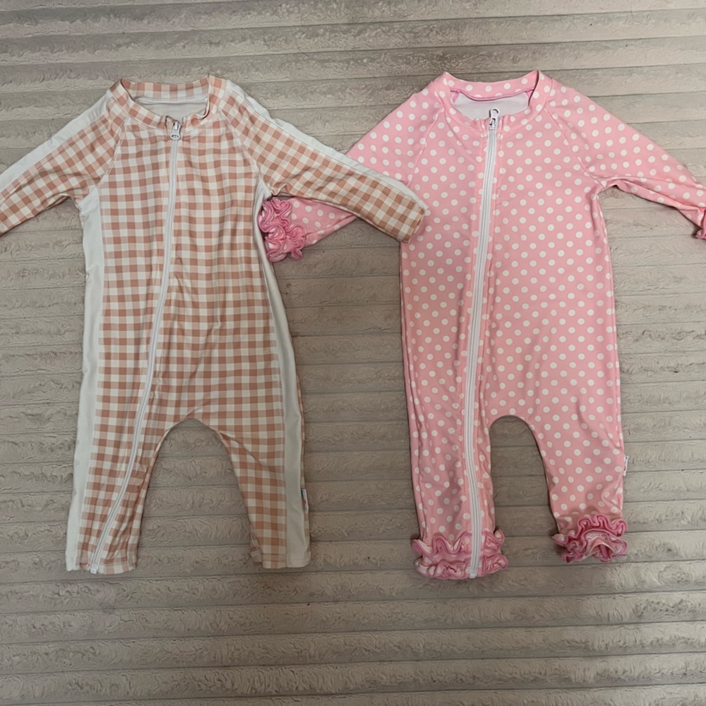 SwimZip 18 month zip-up swimsuits